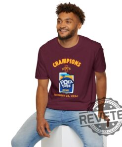 Poptart Bowl College Football Unisex Tshirt Gameday 2024 Pop Tarts Bowl Iowa State Cyclones Tee Shirt Sweatshirt Sports Fan Apparel Champs Unique
