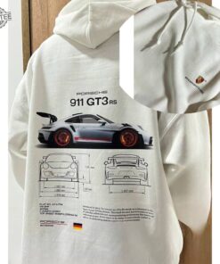 Porsche 911 Gt3 Rs Aesthetic Shirt Porsche 911 Gt3 Rs 2 Side Tshirt Porsche Sweatshirt Hoodie Unique