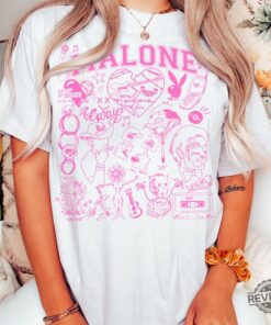 Post Malone Tattoo T Shirt Post Malone Face Tattoo Post Malone Face Post Malone New Tattoo Post Malone