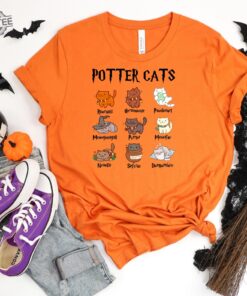 Potter Cats Potter Cat Luna Lovegood Shirt Harry Potter Merch Gryffindor Harry Potter Birthday Shirt Harry Potter Shirt Ideas Unique