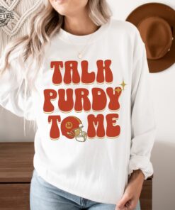 Purdy San Francisco Football San Francisco Football Shirt Retro Sf Footballsan Francisco Football Sweatshirt Sf Football Purdy Shirt