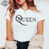 Queen Band T Shirt Freddie Mercury Shirt Festival Clothing Rock Band 80S Nostalgia Vintage Style Queen Tshirt Unisex Tee For Women Men Unique