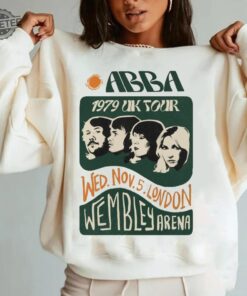 Retro Abba 1979 Uk Tour Shirt Gift For Fan Shirt Vintage Shirt Unisex Tee Unique