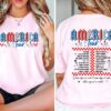 Retro America Tour Shirt 4Th Of July Playlist Mens 4Th Of July Outfits July 4Th Outfits For Woman Family Matching 4Th Of July Outfits Unique