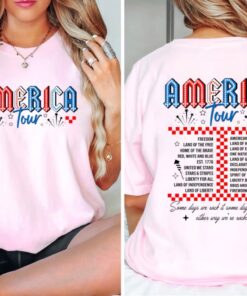 Retro America Tour Shirt 4Th Of July Shirt 1776 Independence Day Shirt America Shirt American Flag Shirt Memorial Day Shirt Unique