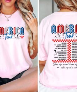 Retro America Tour Shirt 4Th Of July Shirt Independence Day Shirt America Shirt Usa Shirt American Flag Shirt Memorial Day Shirt Unique