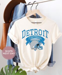 Retro Detroit Football Shirt Vintage Detroit Football Shirt Detroit Football Women Shirt Detroit Michigan Football Toddler Shirt Unique