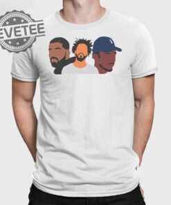 Retro Drake J Cole Kendrick Lamar Rapper Star T Shirt Unique