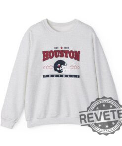 Retro Houston Texans Crewneck Sweatshirt Tshirt Hoodie Tee Gift For Fan Unisex Game Day Christmas Gifts Crewneck Unique
