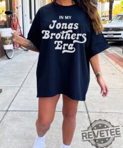 Retro In My Jonas Brothers Era Shirt Jonas Brothers Concert Detroit Little Bird Jonas Brothers Shirts Jonas Brothers Merch Jonas Brothers Tshirt Five Albums One Night Tour New