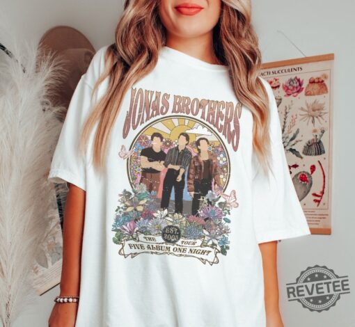 Retro Jonas Brothers Est 2005 Jonas Brothers Concert Detroit Little Bird Jonas Brothers Shirts Jonas Brothers Merch Jonas Brothers Tshirt Bounce Jonas Brothers Lyrics New