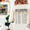 Retro Jonas Brothers The Eras Tour Shirt Jonas Brothers Concert Detroit Little Bird Jonas Brothers Shirts Jonas Brothers Merch Jonas Brothers Tshirt Five Albums One Night Tour New