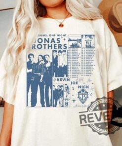 Retro Jonas Brothers Y2k Tour T Shirt Hoodie