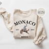 Retro Monaco Sweatshirt Nadie Sabe Lo Que Va Pasar Manana Benito Sweatshirt Gift For Fan Bunny Sweatshirt Music Shirt
