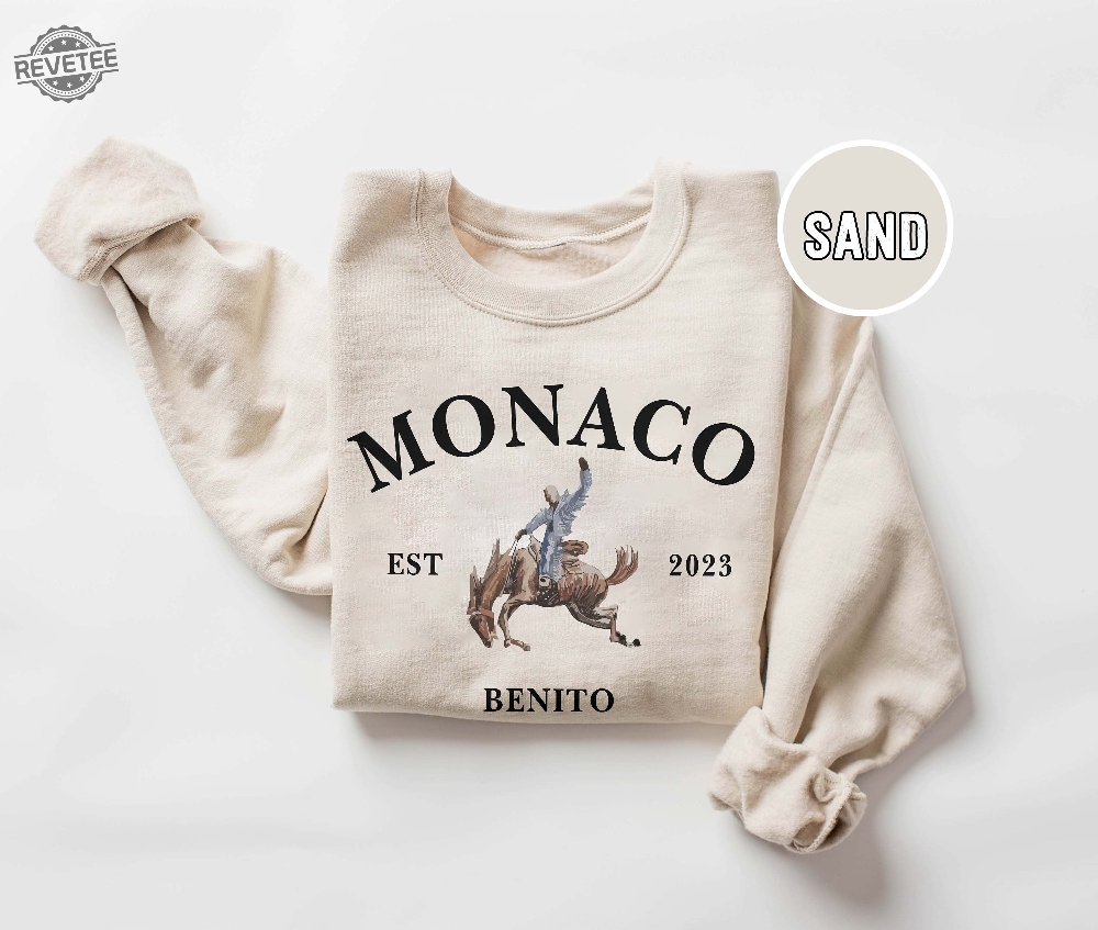 Retro Monaco Sweatshirt Nadie Sabe Lo Que Va Pasar Manana Benito Sweatshirt Gift For Fan Bunny Sweatshirt Music Shirt Retro Monaco Sweatshirt Nadie Sabe Lo Que Va Pasar Manana Benito Sweatshirt Gift For Fan Bunny Sweatshirt Music Shirt