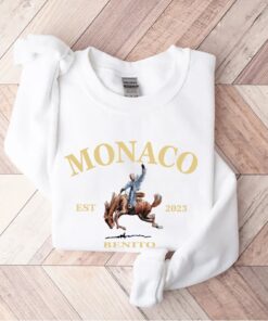 Retro Monaco Sweatshirt Nadie Sabe Lo Que Va Pasar Manana Shirt Benito Sweatshirt Gift For Fan Bunny Sweatshirt Music Shirt Unique