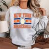 Retro New York Mets Crewneck Sweatshirt Hoodie T Shirt New York Baseball Game Day Tshirt Gift For Fan Mom Dad Daughter Son Tee Christmas Gifts