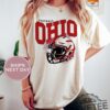 Retro Ohio State Buckeyes Football Shirt Hoodie Sweatshirt Vintage Ohio Football Tee Columbus Ohio Tshirt Sweater Hoodies Unique