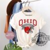 Retro Ohio State Buckeyes Football Shirt Hoodie Sweatshirt Vintage Tee Gifts For Fan Columbus Ohio Tshirt College Shirts Sweater Pullover Unique