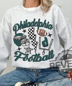 Retro Philadelphia Football Tshirts Sweatshirt Hoodie Philadelphia Eagles Sweatshirts Vintage Pullover Unique