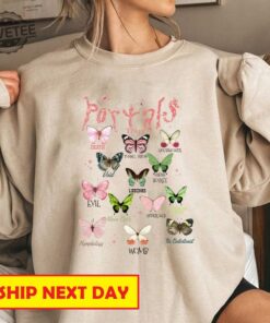 Retro Portals Tour 2023 Shirt Melanie Martinez Tour Sweatshirt Melanie Merch Butterflies Full Albums Shirt Christmas Gift For Music Fan Unique