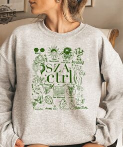Retro Sza Sweatshirt Sza Ctrl Shirt Sza Merch Sza Sos Tour Shirt 2023 Sza Favorite Songs Shirt Gift For Sza Fans Music Lovers Unique