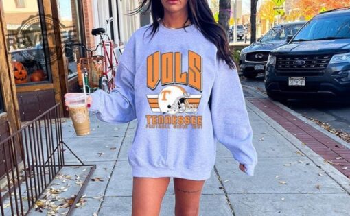 Retro Tennessee Crewneck Sweatshirt Tennessee Fan Crewneck Sweatshirt Football Sweater 1994 University Of Tennessee Shirts