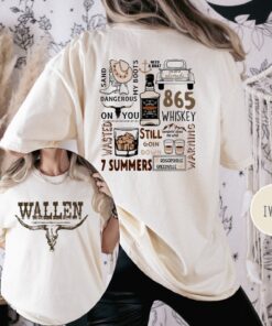 Retro Wallen Western Shirt Wallen Fans Gift Cowboy Vintage Wallen Vintage Wallen Cowboy Shirt Country Music Shirt Cowgirl Tee Unique