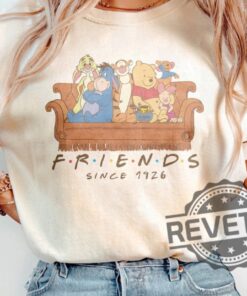 Retro Winnie The Pooh Friends Since 1926 Shirts Hoodie Sweatshirt Pooh And Friends Tee Gift For Him Her Sweater Pullover Hoodie Unique