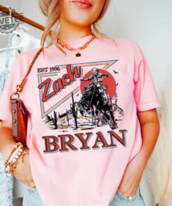 Retro Zach Bryan Est 1996 Cowboy Shirt Unique Zach Bryan Shirt Zach Bryan Tshirt Zach Bryan T Shirt Zach Bryan Revival Zach Bryan Concert