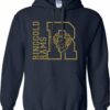 Ringgold Rams Block Square Pull Over Hooded Sweatshirt