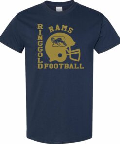 Ringgold Rams Football Square T-Shirt