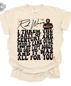 Rod Wave T Shirt Hoodie Sweatshirt Long Sleeve Shirt Unique