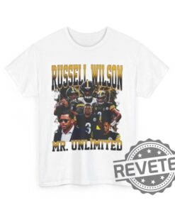 Russell Wilson Mr Unlimited Vtg Retro Tshirt Hoodie Sweatshirt Tee Gift For Pittsburgh Steelers Fan Sweater Pullover Hoodies Unique