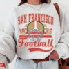 San Francisco Football Crewneck Sweatshirt Tshirt Vintage 49Ers Shirt 49Ers Game Today