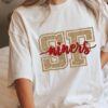 San Francisco Football Shirt Vintage Sf Shirt Sf Niners Sweatshirt Niners Shirt Game Day Shirt Unique Kansas City Chiefs Colors