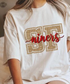 San Francisco Football Shirt Vintage Sf Shirt Sf Niners Sweatshirt Niners Shirt Game Day Shirt Unique Kansas City Chiefs Colors