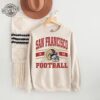 San Francisco Football Sweatshirt Unisex San Francisco Football Sweatshirt Vintage Style San Francisco Football Shirt Sunday Football Unique