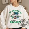 Saquon Barkley Hurdle Sweatshirt Hoodie Tshirt Tee Gift For Him Her Kelly Green Football Jersey Philadelphia Eagles Crewneck Game Day Sweater
