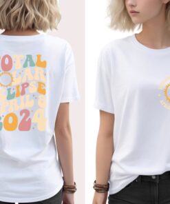 Solar Eclipse 2024 Shirt Doublesided Shirt April 8Th 2024 Shirt Eclipse Event 2024 Shirt Celestial Shirt Gift For Eclipse Lover Unique