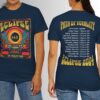 Solar Eclipse 2024 Unisex Retro Style Path Of Totality 2024 Vintage Look Distressed Tee April 18 Unique
