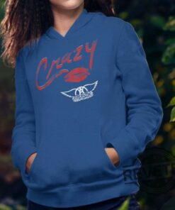 Song Crazy Aerosmith Shirt Aerosmith Crazy Hoodie Long Sleeve Unique Gift