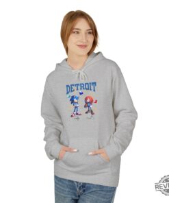 Sonic And Knuckles Gibbs And Montgomery Hoodie Sweatshirt Tshirt Tee Gifts For Fan Mens Womens Detroit Lions Gibbs And David Unisex Unique