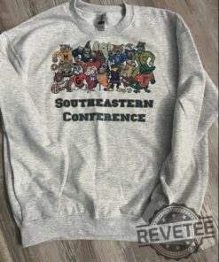 Southeastern Conference Sweatshirt College Football Hoodie T Shirt Tee Gift For Fan Gifts For Men Gift For Women Unique