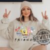 Spongebob Friends Sweatshirt Hoodie Tshirt Tee Gift For Fan Vintage Patrick Star And Frend Sweater Hoodies Unique