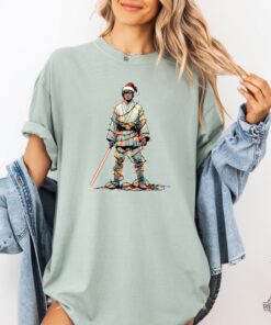Star Wars Characters Boba Fett Christmas Shirt Star Wars Boba Fett Christmas Light Shirt Darth Vader Boba Fett Han Solo Leia Luke R2d2 Shirt