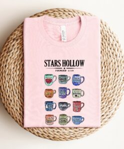 Stars Hollow Mugs Sweatshirt Lukes Coffee Sweater Lukes Diner Hoodie Mugs Of Stars Hollow Annual Events Sweatshirt Unique