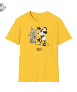 Steamboat Mickey Disney 1928 T Shirt Cute Disney Shirt Disney Fan Gift Disney Mickey Mouse Shirt Vintage Mickey Shirt Unique