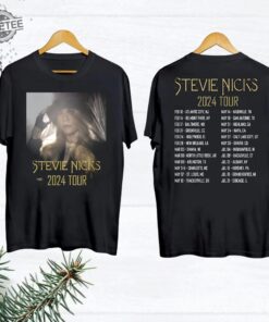 Stevie Nicks 2024 Live In Concert Shirt Vintage Stevie Nicks Shirt Fan Gifts Stevie Nicks 2024 Tour Shirt Stevie Nicks Songs List Unique