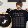 Stevie Nicks Tour 2023 Shirt Fleetwood Mac Band Tour T Shirt Bird In Flight Rhiannon Stevien Nick Tracklist Sweatshirt Unique